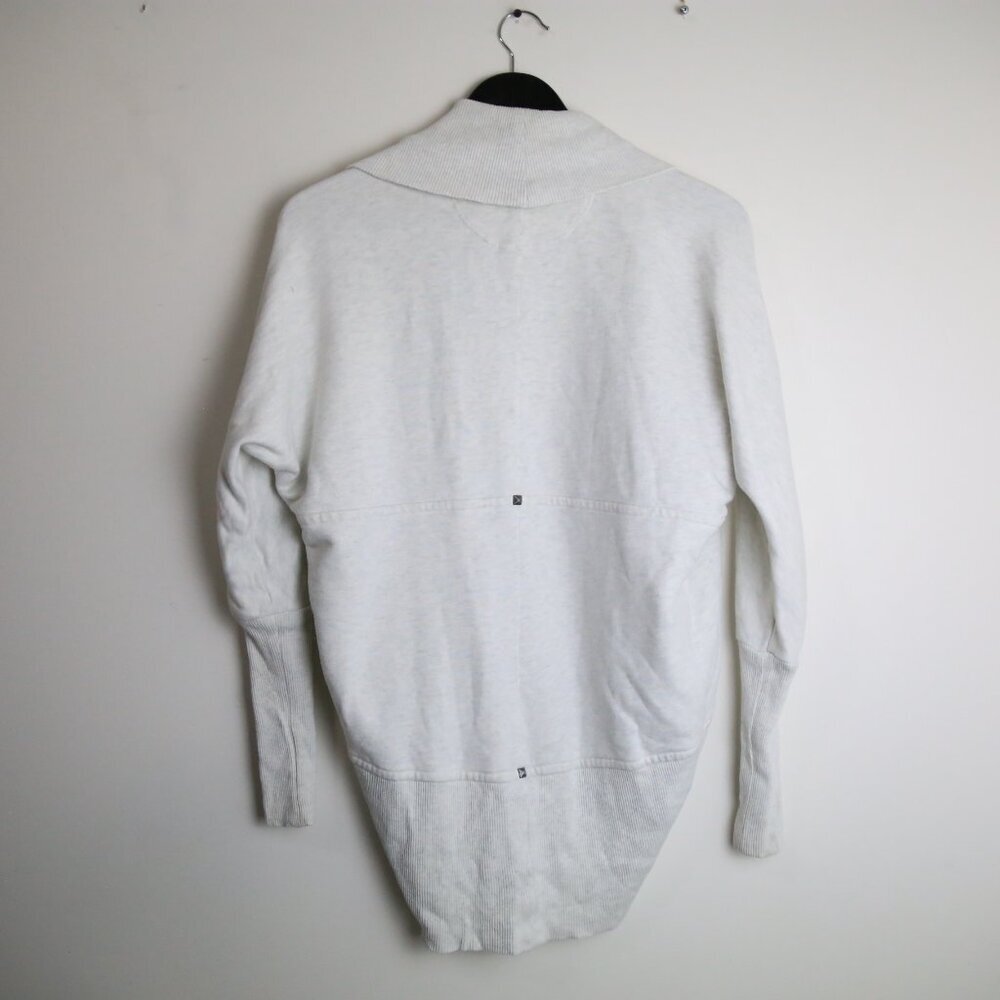 Aritzia Wilfred Diderot Cocoon Open Front Cardigan Sweater Dirty White Size XXS - Picture 5 of 6